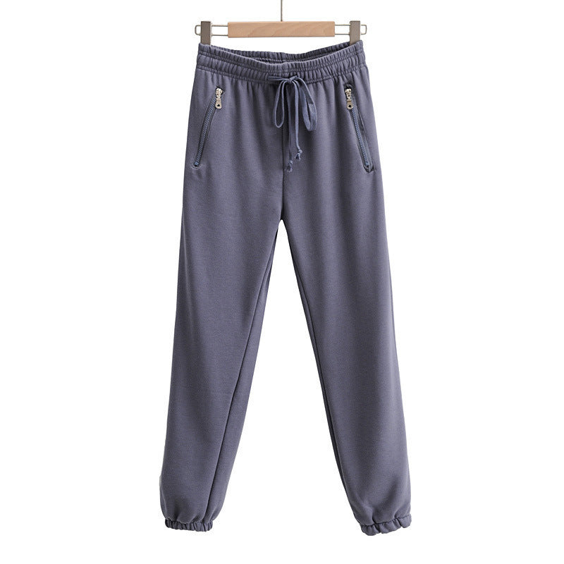 Drawstring Elastic Waist Drawstring Sweatpants