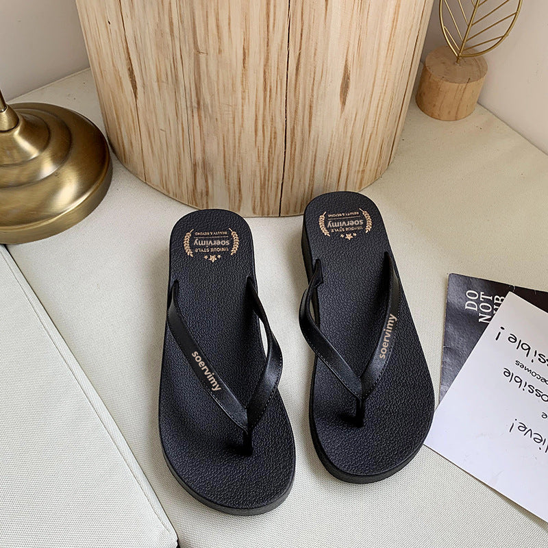 Women's Outdoor Wedge Slippers Fashion Casual Summer Seaside