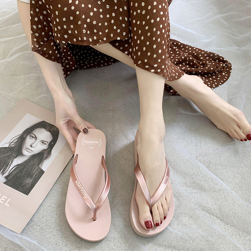 Women's Outdoor Wedge Slippers Fashion Casual Summer Seaside