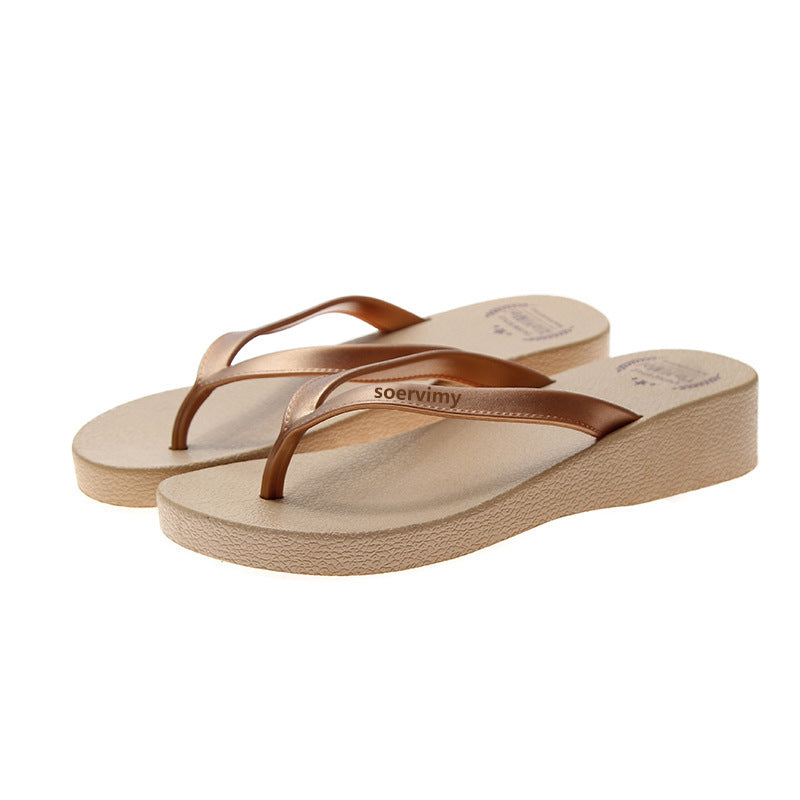 Women's Outdoor Wedge Slippers Fashion Casual Summer Seaside