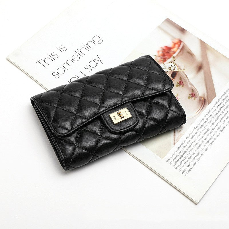 Full Sheepskin Women's Wallet Fashion