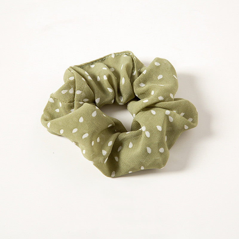 Simple Chiffon Large Intestine Hair Tie