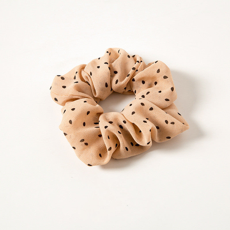 Simple Chiffon Large Intestine Hair Tie