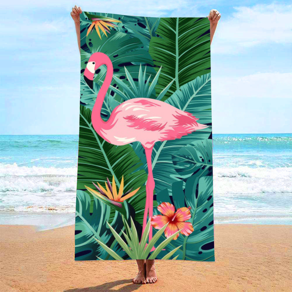 Printed Towel Seaside Vacation Beach Bath Towel