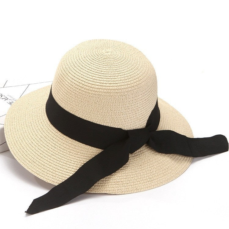 Women's Beach Wide Brimmed Sun Straw Hat