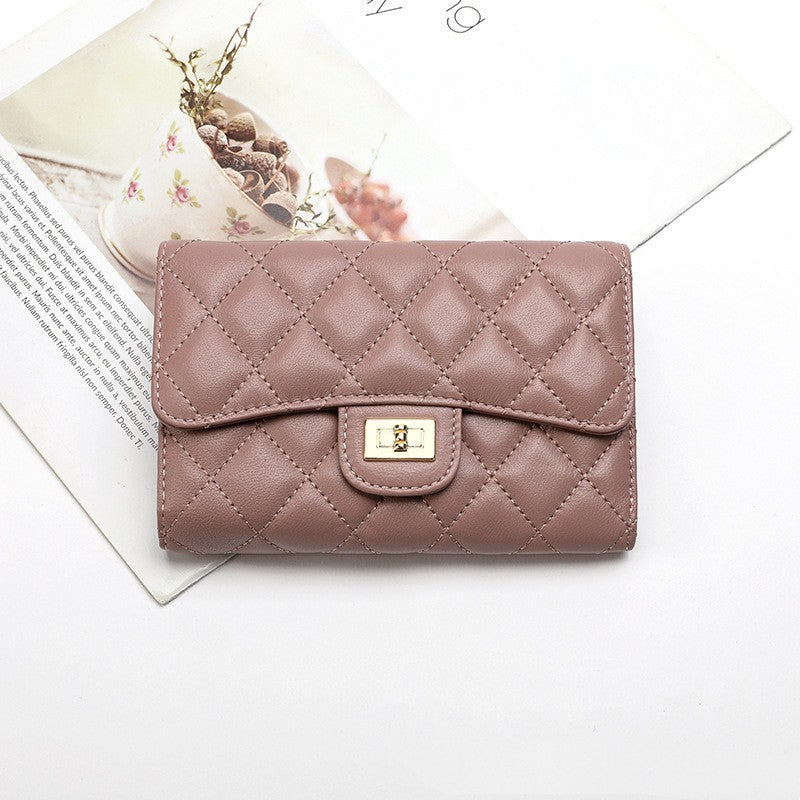 Full Sheepskin Women's Wallet Fashion