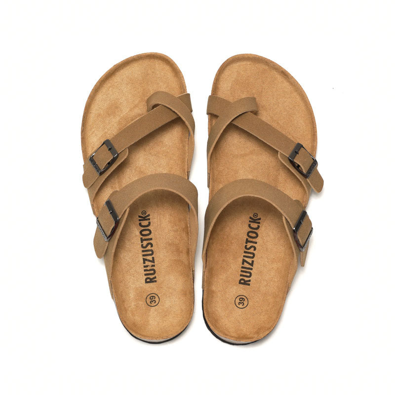 Women's Cork Trendy Sandals Couple Outdoor